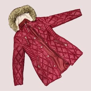 3/4 length down coat